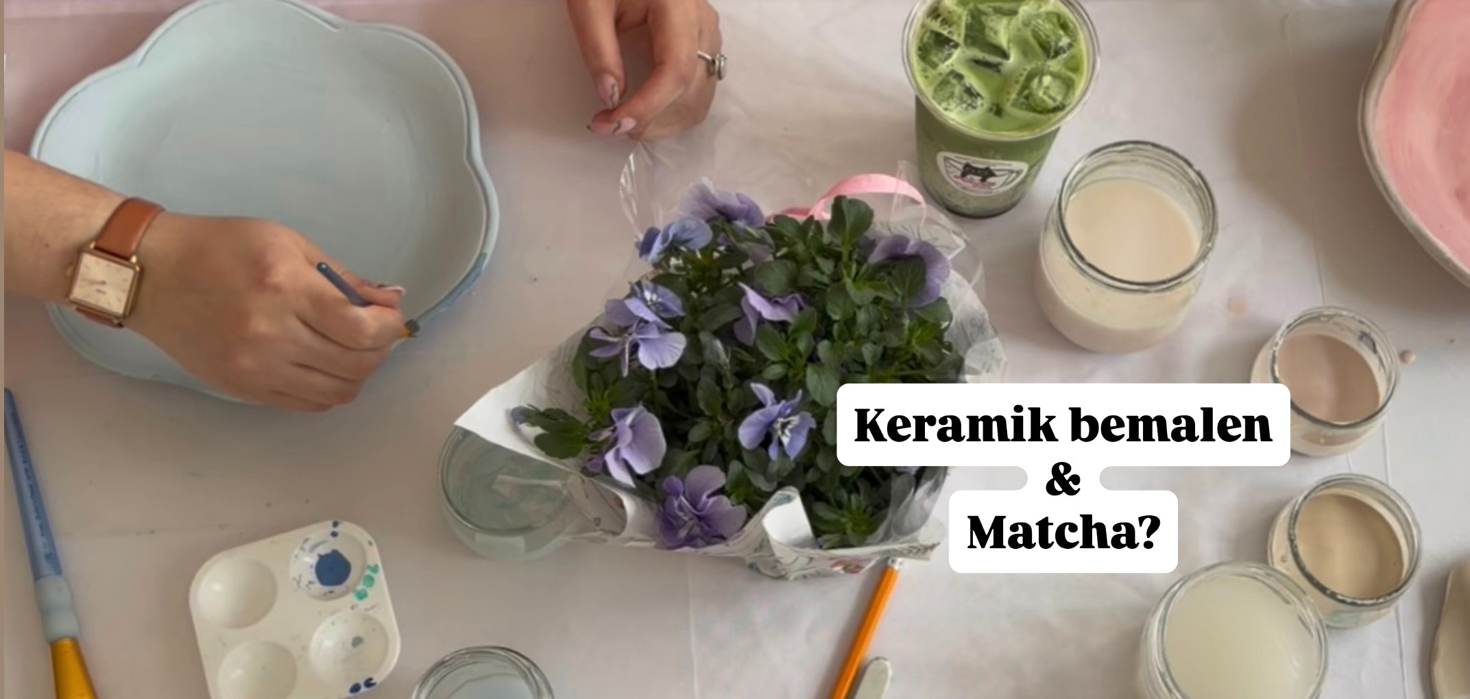 ✨Keramik bemalen Basic Ticket ✨ bei Capablz