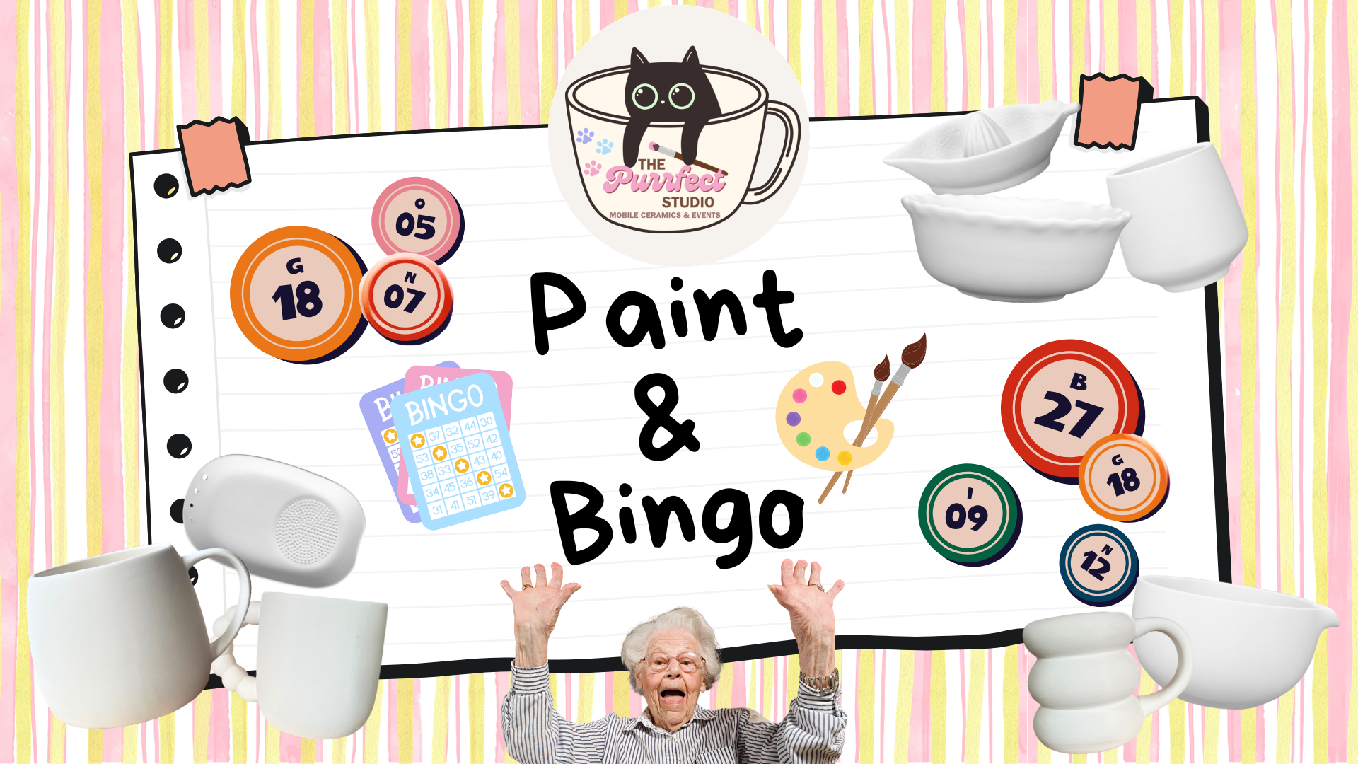 🫟✨🎱 Bingo & Paint 🎱✨🫟 bei Capablz