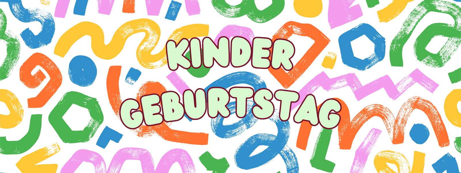 🖌️🎨 Kindergeburtstag 🎨🖌️ Deluxe Paket