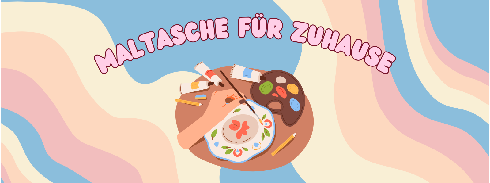 🖌️🎨🏡 Maltasche für Zuhause 🏡🎨🖌️